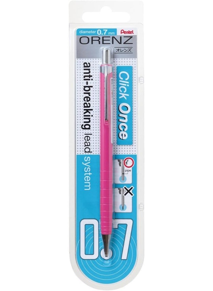Pentel 1-Piece Orenz Mechanical Pencil 0.7mm Thickness Assorted Barrel Colours - Image 2